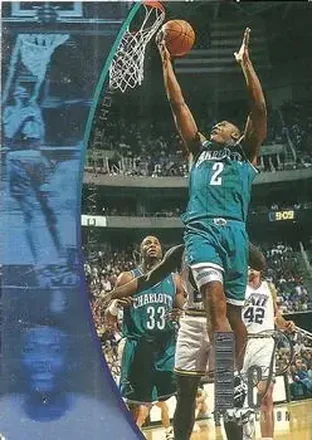 1994-95 SP - Holoviews #PC3 - Larry Johnson - Charlotte Hornets