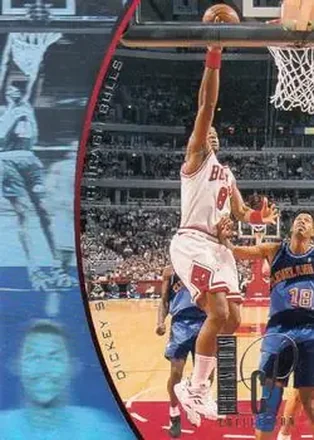 1994-95 SP - Holoviews #PC4 - Dickey Simpkins - Chicago Bulls