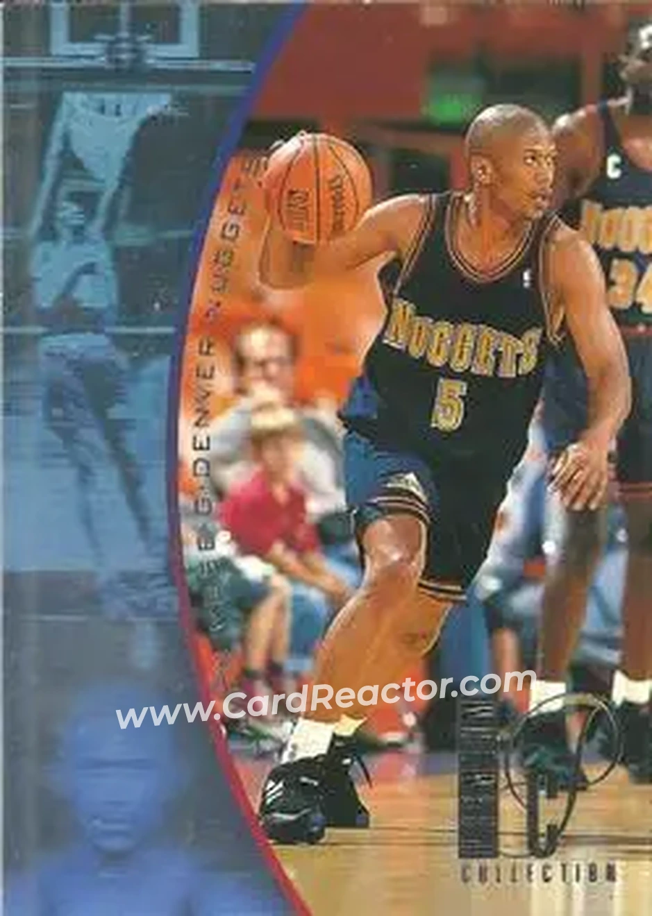 1994-95 SP - Holoviews #PC5 - Jalen Rose - Denver Nuggets - Front