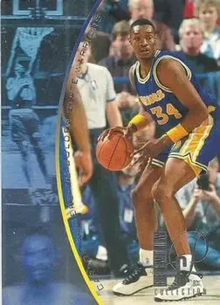1994-95 SP - Holoviews #PC7 - Carlos Rogers - Golden State Warriors