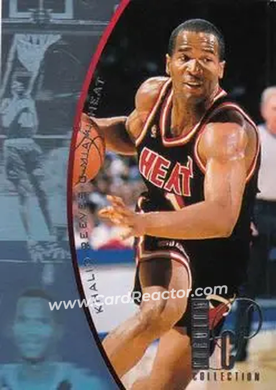 1994-95 SP - Holoviews #PC11 - Khalid Reeves - Miami Heat - Front 1994-95 SP - Holoviews #PC11 - Khalid Reeves - Miami Heat - Front