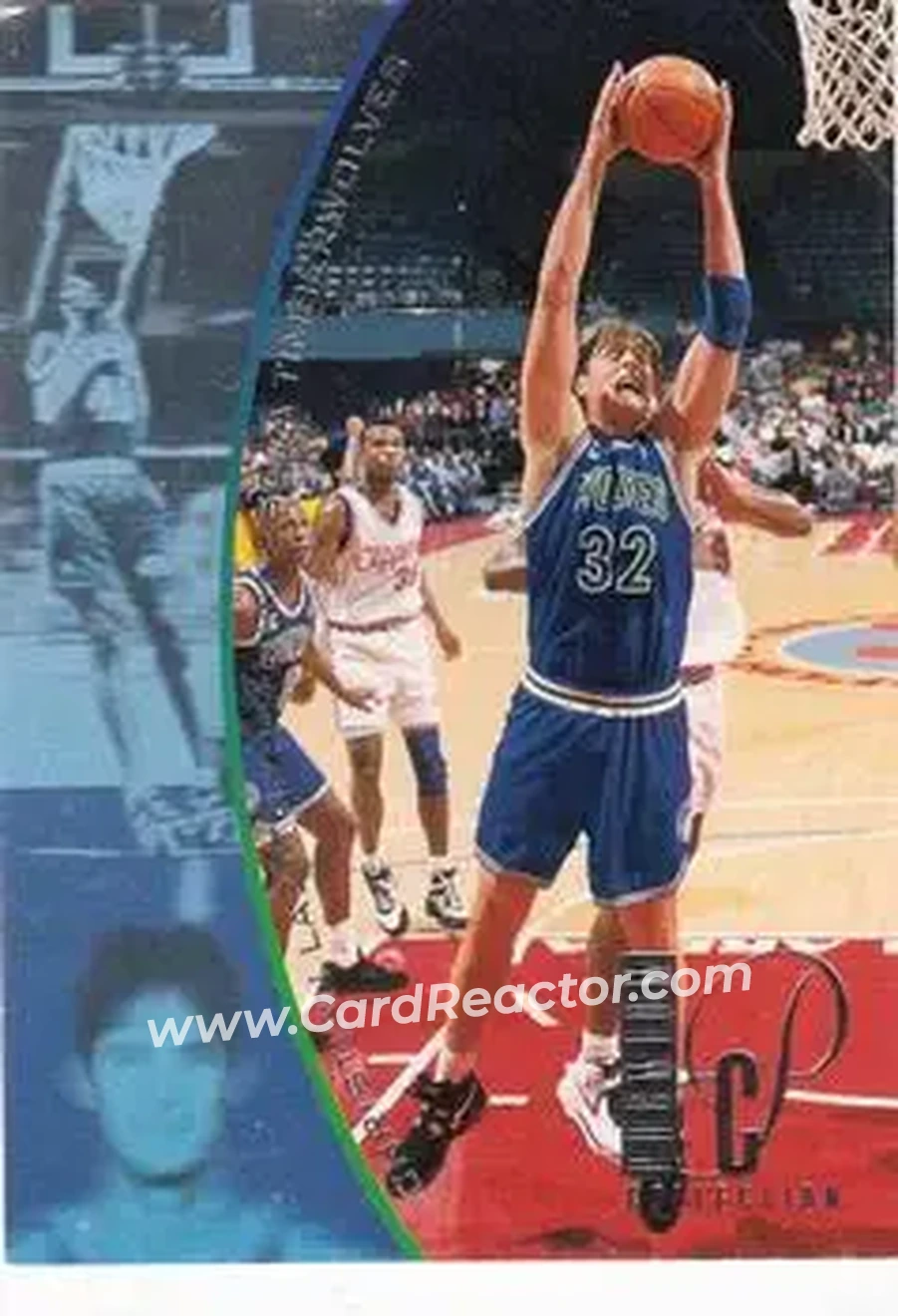 1994-95 SP - Holoviews #PC13 - Christian Laettner - Minnesota Timberwolves - Front 1994-95 SP - Holoviews #PC13 - Christian Laettner - Minnesota Timberwolves - Front