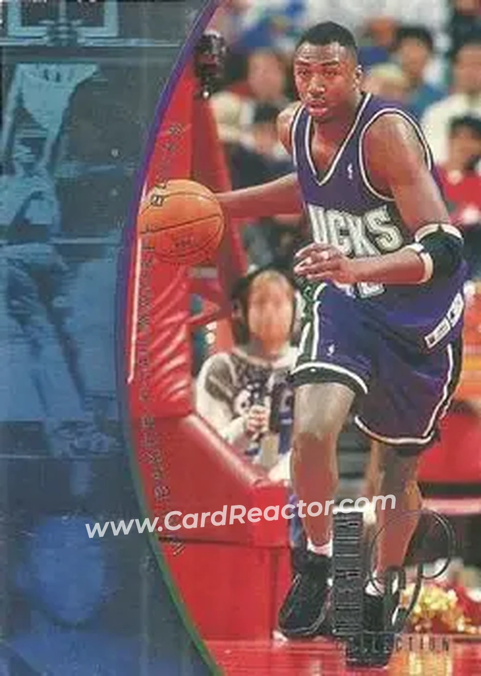 1994-95 SP - Holoviews #PC15 - Vin Baker - Milwaukee Bucks - Front 1994-95 SP - Holoviews #PC15 - Vin Baker - Milwaukee Bucks - Front