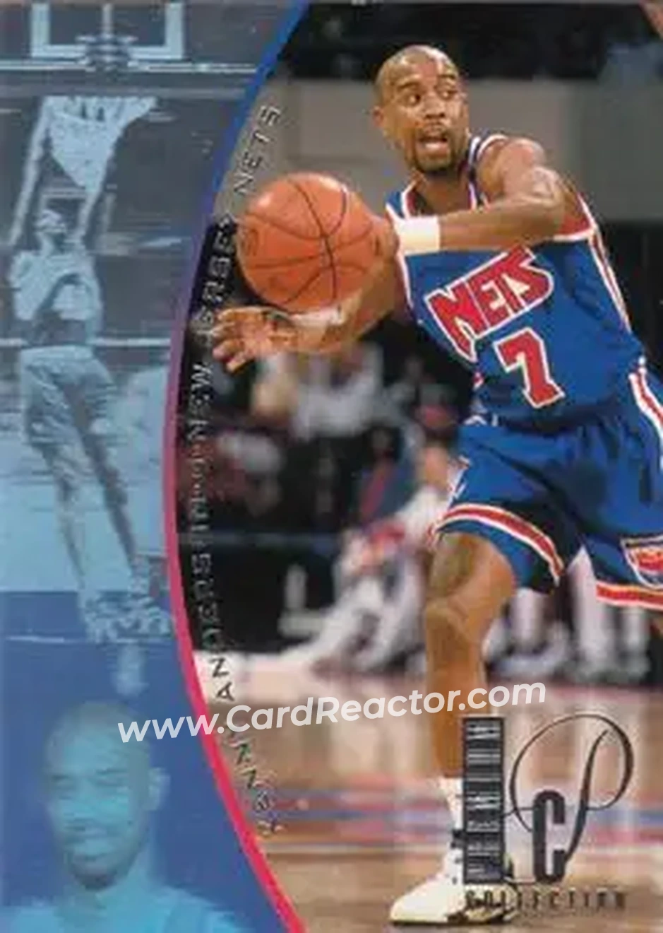 1994-95 SP - Holoviews #PC17 - Kenny Anderson - New Jersey Nets - Front