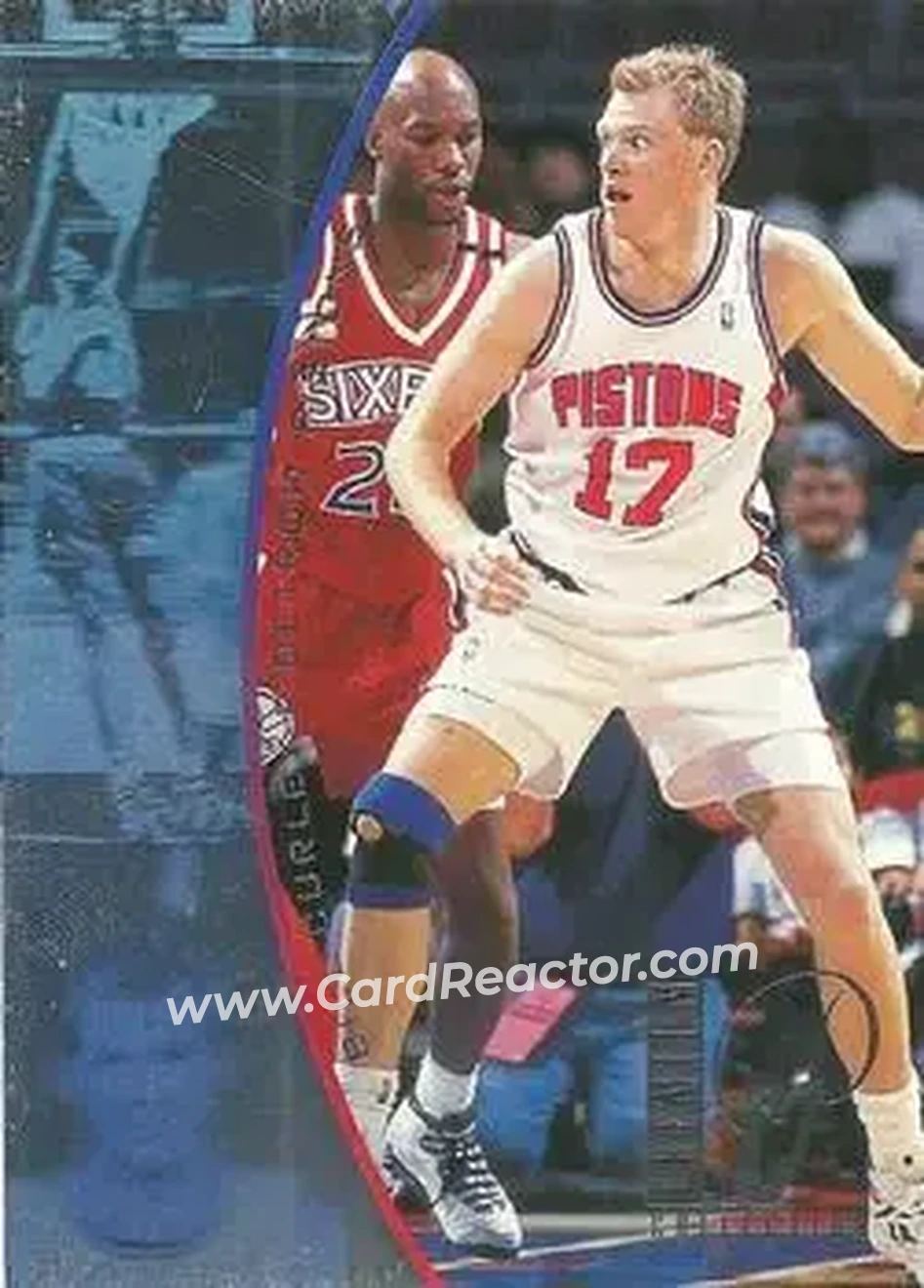 1994-95 SP - Holoviews #PC33 - Bill Curley - Detroit Pistons - Front 1994-95 SP - Holoviews #PC33 - Bill Curley - Detroit Pistons - Front