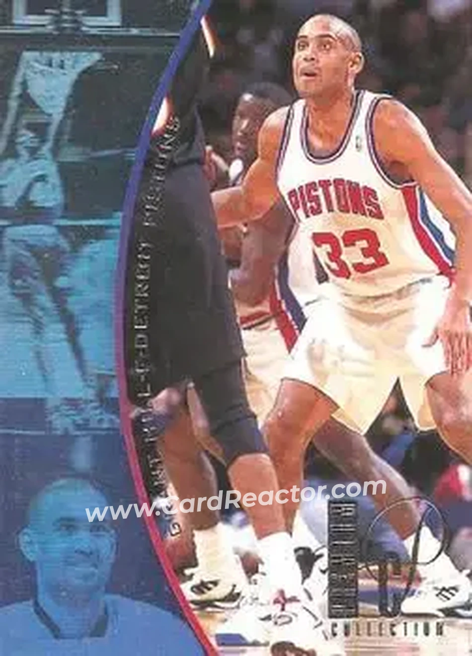 1994-95 SP - Holoviews #PC34 - Grant Hill - Detroit Pistons - Front 1994-95 SP - Holoviews #PC34 - Grant Hill - Detroit Pistons - Front