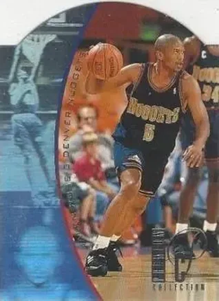 1994-95 SP - Holoviews Die Cut #DPC5 - Jalen Rose - Denver Nuggets