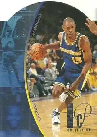 1994-95 SP - Holoviews Die Cut #DPC6 - Latrell Sprewell - Golden State Warriors
