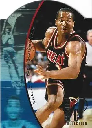 1994-95 SP - Holoviews Die Cut #DPC11 - Khalid Reeves - Miami Heat