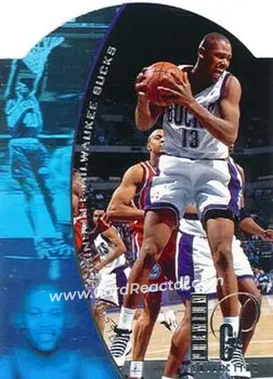 1994-95 SP - Holoviews Die Cut #DPC12 - Glenn Robinson - Milwaukee Bucks - Front