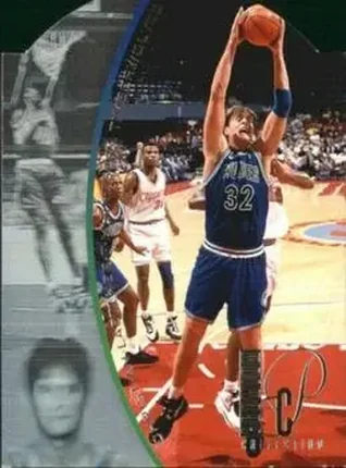 1994-95 SP - Holoviews Die Cut #DPC13 - Christian Laettner - Minnesota Timberwolves