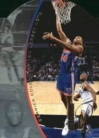 1994-95 SP - Holoviews Die Cut #DPC14 - Derrick Coleman - New Jersey Nets