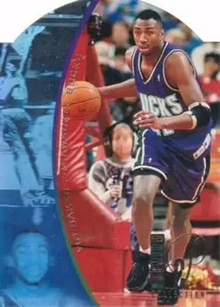 1994-95 SP - Holoviews Die Cut #DPC15 - Vin Baker - Milwaukee Bucks