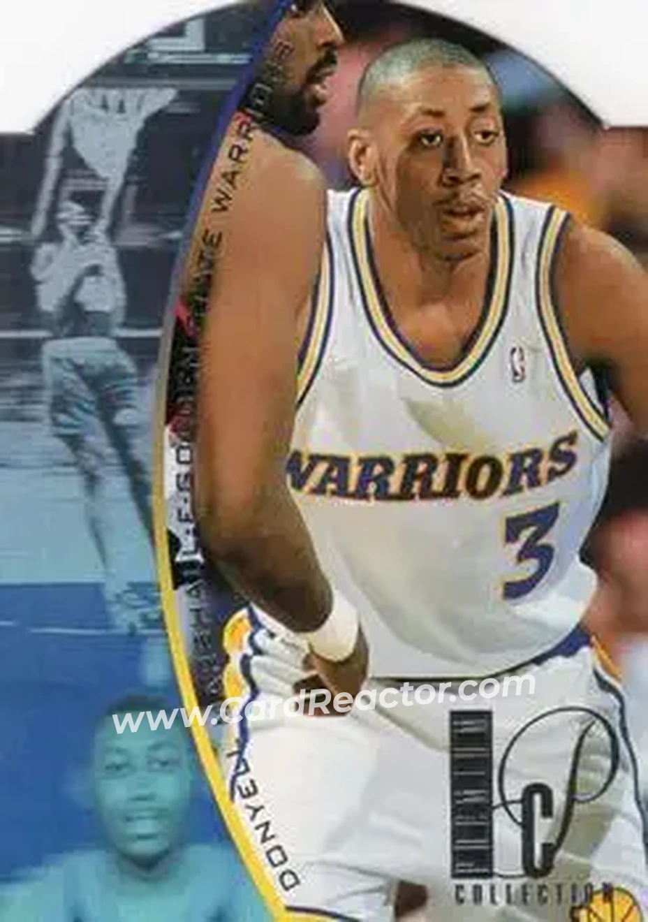 1994-95 SP - Holoviews Die Cut #DPC16 - Donyell Marshall - Golden State Warriors - Front