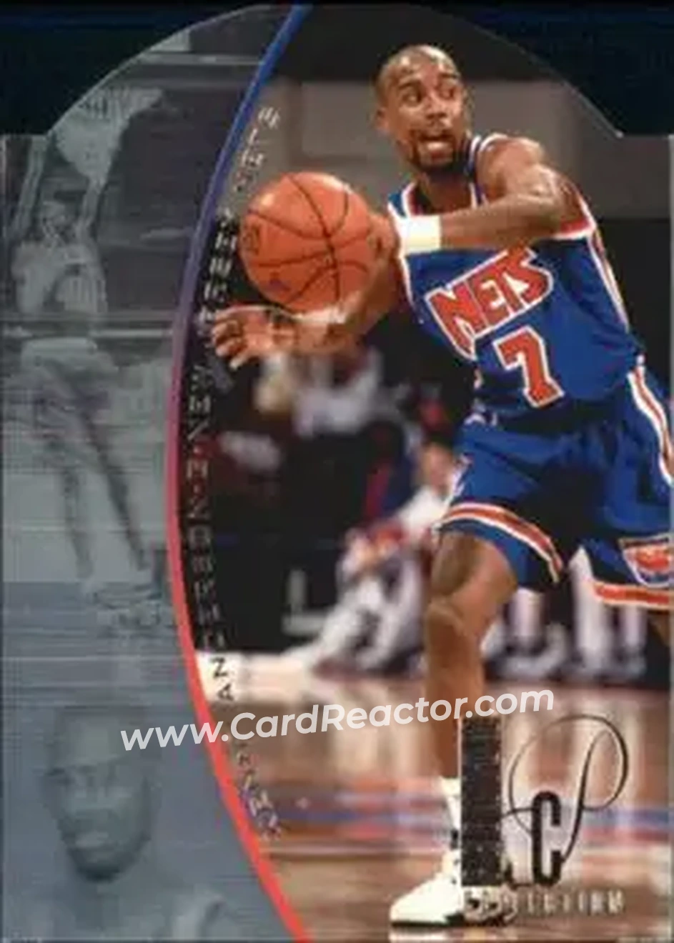 1994-95 SP - Holoviews Die Cut #DPC17 - Kenny Anderson - New Jersey Nets - Front