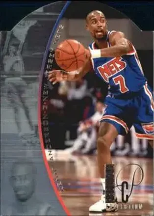 1994-95 SP - Holoviews Die Cut #DPC17 - Kenny Anderson - New Jersey Nets