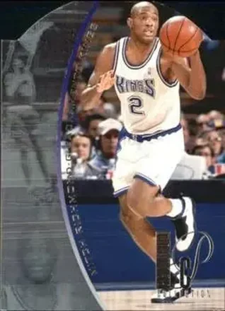 1994-95 SP - Holoviews Die Cut #DPC21 - Mitch Richmond - Sacramento Kings