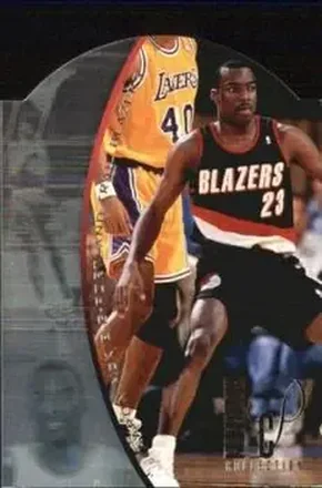 1994-95 SP - Holoviews Die Cut #DPC26 - Aaron McKie - Portland Trail Blazers