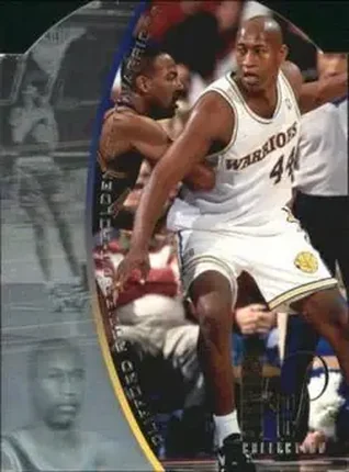 1994-95 SP - Holoviews Die Cut #DPC27 - Clifford Rozier - Golden State Warriors