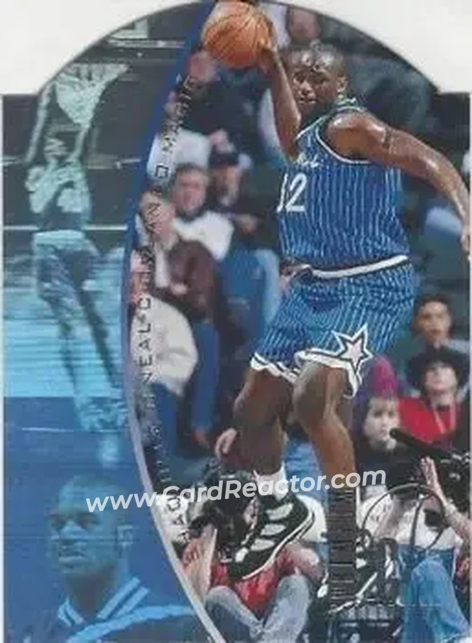 1994-95 SP - Holoviews Die Cut #DPC29 - Shaquille O'Neal - Orlando Magic - Front