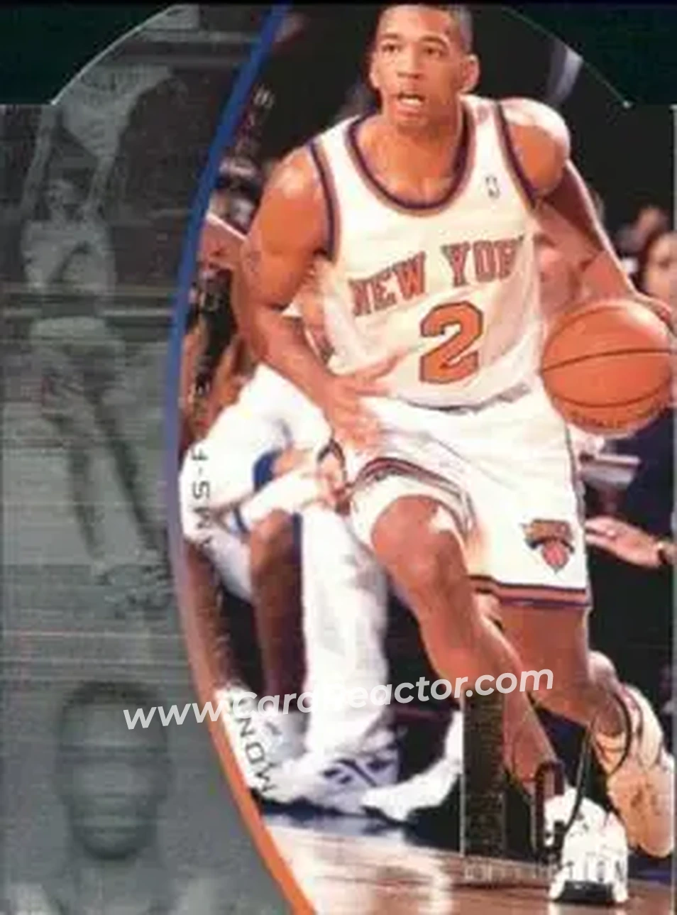 1994-95 SP - Holoviews Die Cut #DPC31 - Monty Williams - New York Knicks - Front