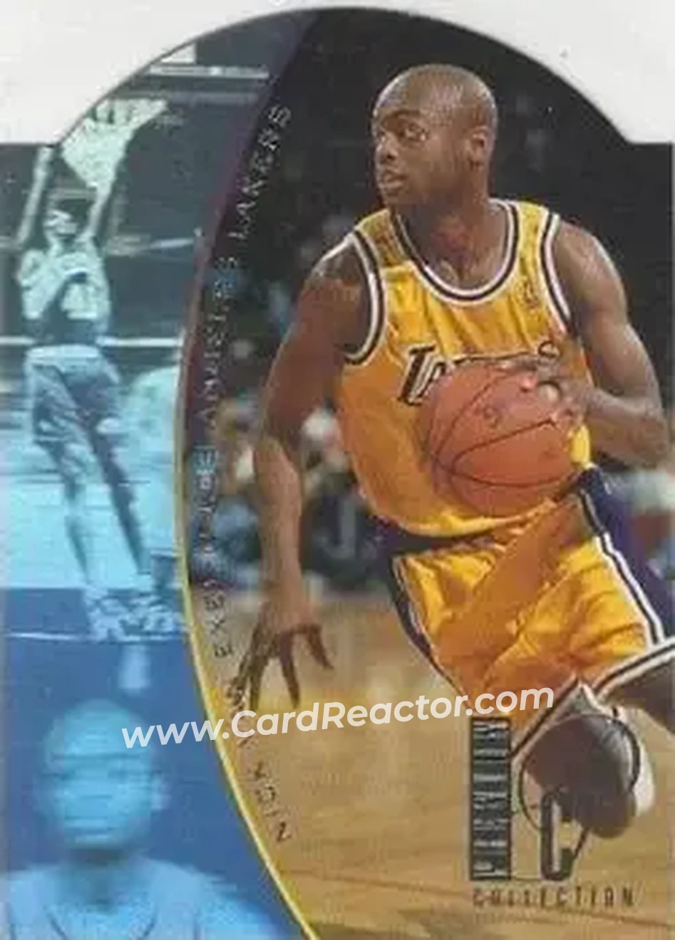 1994-95 SP - Holoviews Die Cut #DPC36 - Nick Van Exel - Los Angeles Lakers - Front