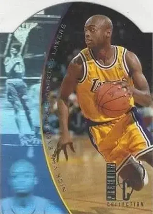 1994-95 SP - Holoviews Die Cut #DPC36 - Nick Van Exel - Los Angeles Lakers