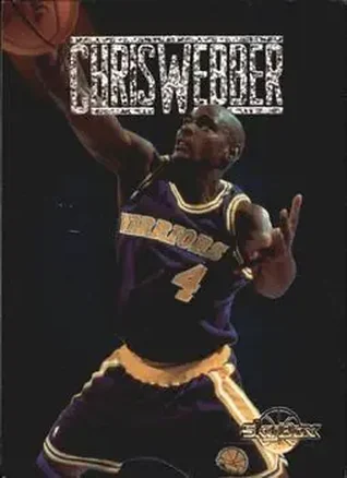 1994-95 SkyBox Premium - Center Stage #CS4 - Chris Webber - Golden State Warriors 1994-95 SkyBox Premium - Center Stage #CS4 - Chris Webber - Golden State Warriors
