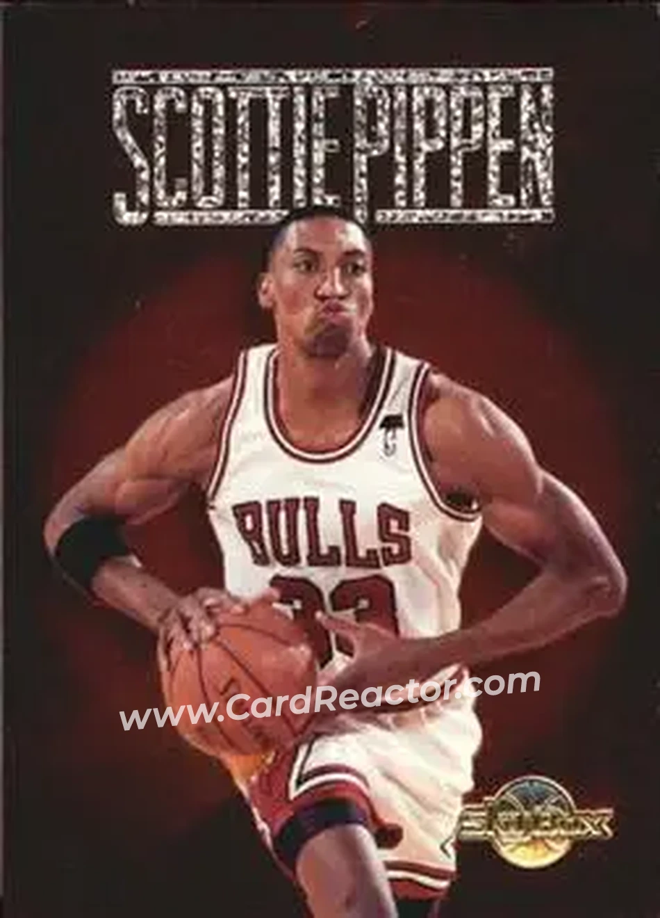 1994-95 SkyBox Premium - Center Stage #CS5 - Scottie Pippen - Chicago Bulls - Front