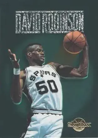 1994-95 SkyBox Premium - Center Stage #CS6 - David Robinson - San Antonio Spurs