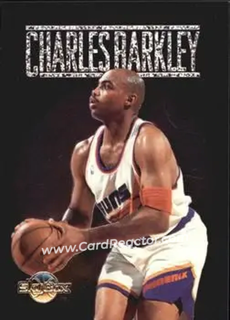 1994-95 SkyBox Premium - Center Stage #CS8 - Charles Barkley - Phoenix Suns - Front