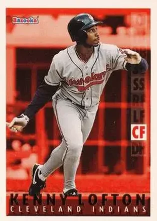 1995 Bazooka - Red Hot #RH-4 - Kenny Lofton - Cleveland Indians