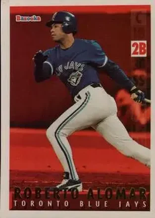 1995 Bazooka - Red Hot #RH-16 - Roberto Alomar - Toronto Blue Jays