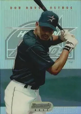 1995 Bowman's Best - Refractors #3 - Bob Abreu - Houston Astros