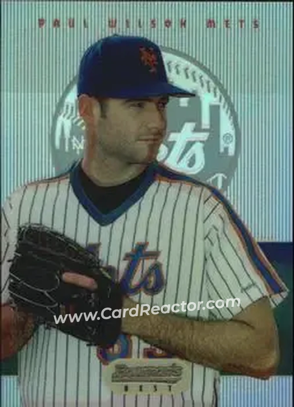 1995 Bowman's Best - Refractors #5 - Paul Wilson - New York Mets - Front