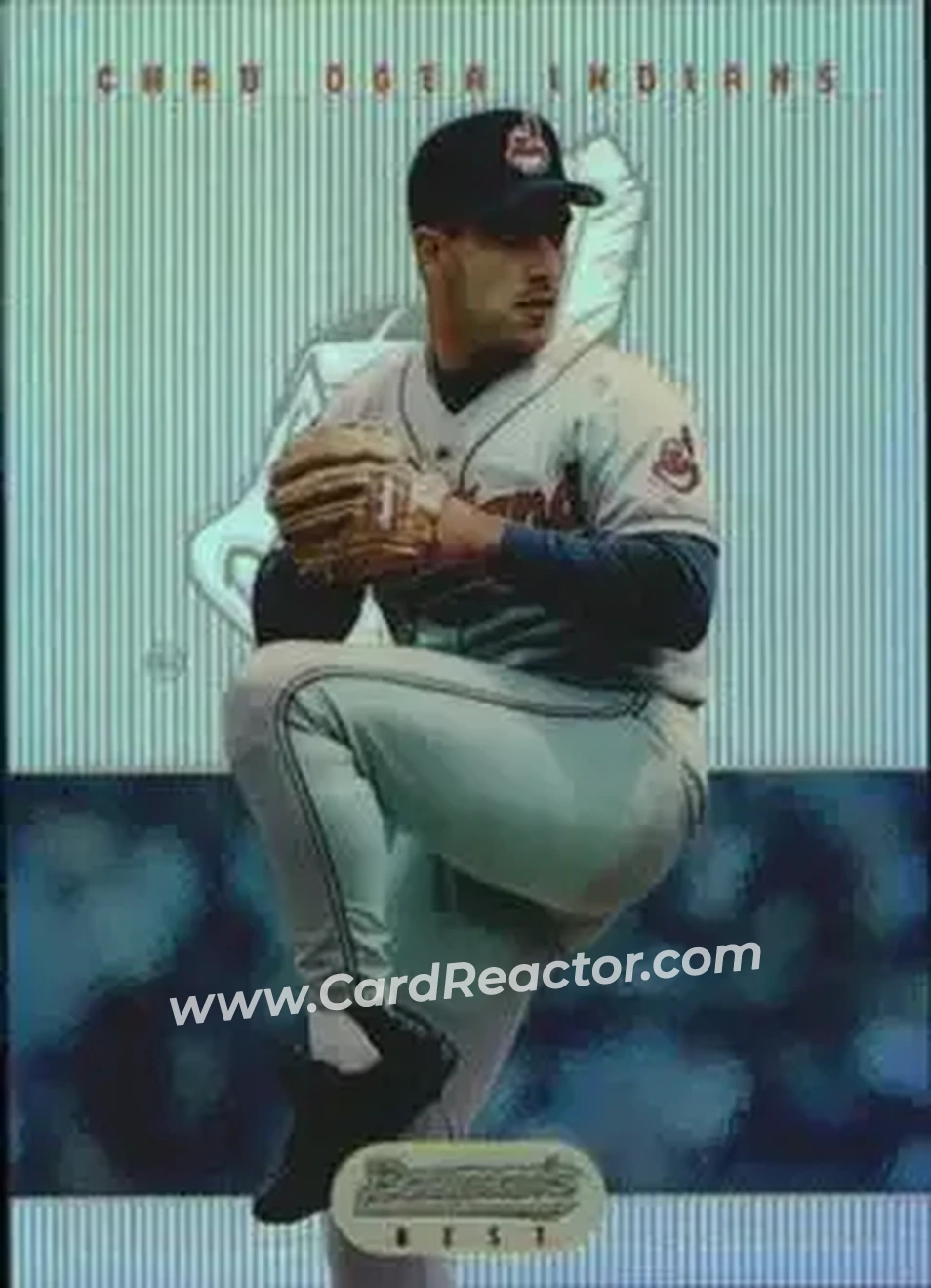 1995 Bowman's Best - Refractors #6 - Chad Ogea - Cleveland Indians - Front