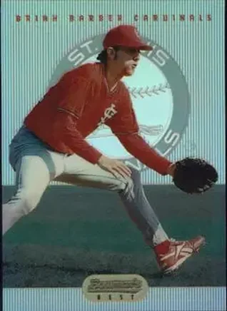 1995 Bowman's Best - Refractors #8 - Brian Barber - St. Louis Cardinals