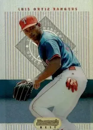1995 Bowman's Best - Refractors #16 - Luis Ortiz - Texas Rangers