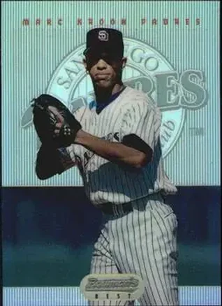 1995 Bowman's Best - Refractors #17 - Marc Kroon - San Diego Padres