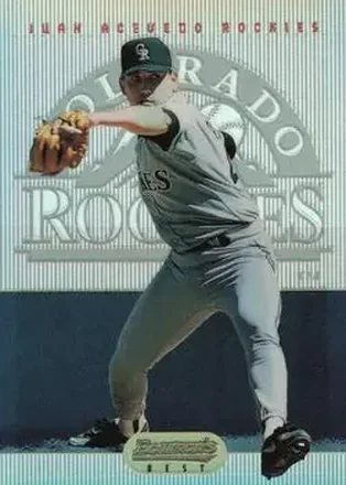 1995 Bowman's Best - Refractors #19 - Juan Acevedo - Colorado Rockies