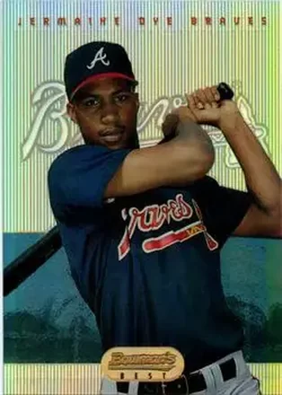 1995 Bowman's Best - Refractors #21 - Jermaine Dye - Atlanta Braves