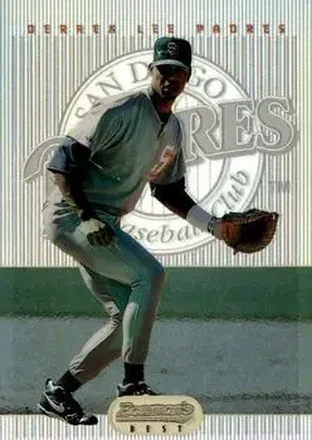 1995 Bowman's Best - Refractors #22 - Derrek Lee - San Diego Padres