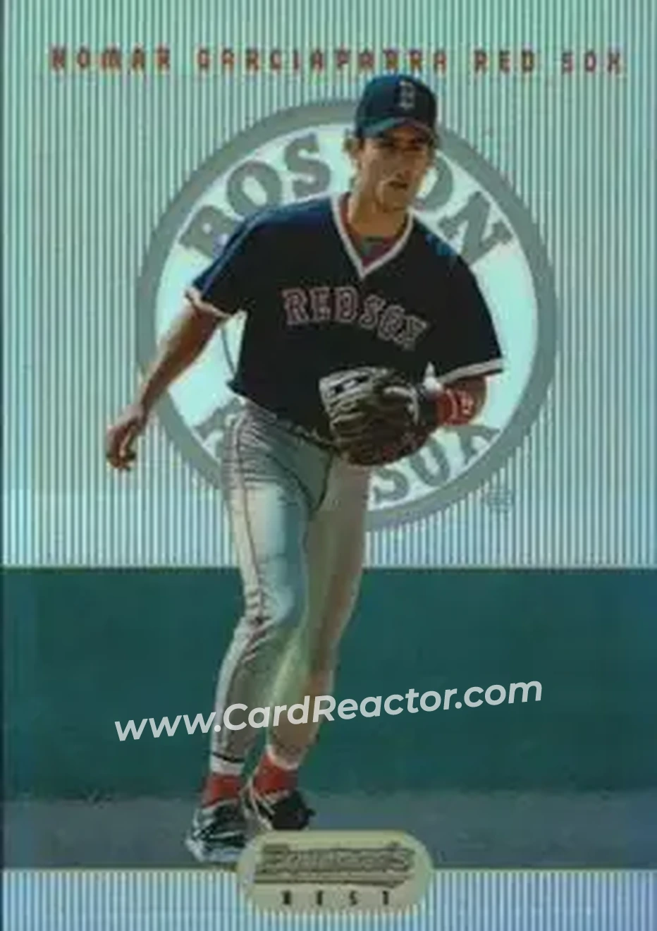 1995 Bowman's Best - Refractors #29 - Nomar Garciaparra - Boston Red Sox - Front