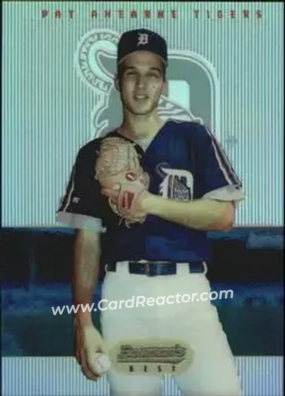 1995 Bowman's Best - Refractors #30 - Pat Ahearne - Detroit Tigers - Front