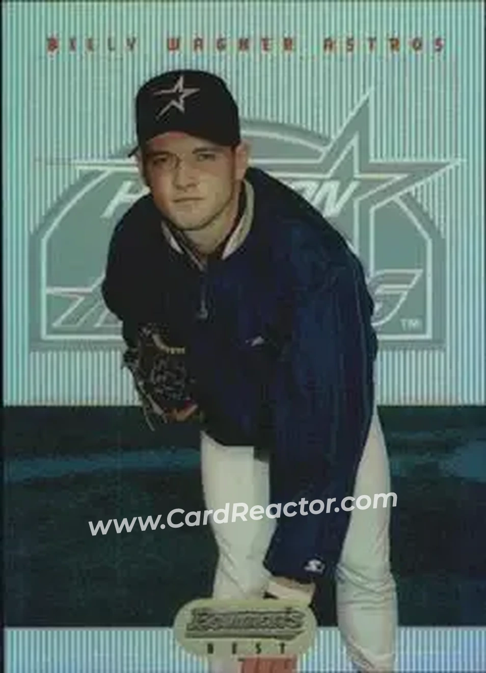1995 Bowman's Best - Refractors #32 - Billy Wagner - Houston Astros - Front