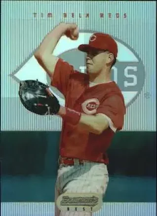 1995 Bowman's Best - Refractors #36 - Tim Belk - Cincinnati Reds