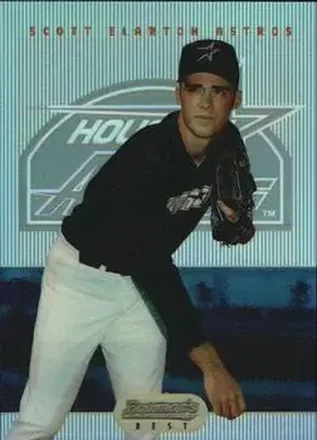 1995 Bowman's Best - Refractors #37 - Scott Elarton - Houston Astros