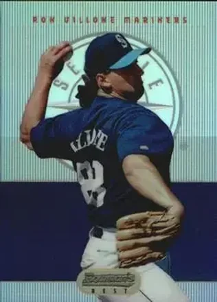 1995 Bowman's Best - Refractors #41 - Ron Villone - Seattle Mariners