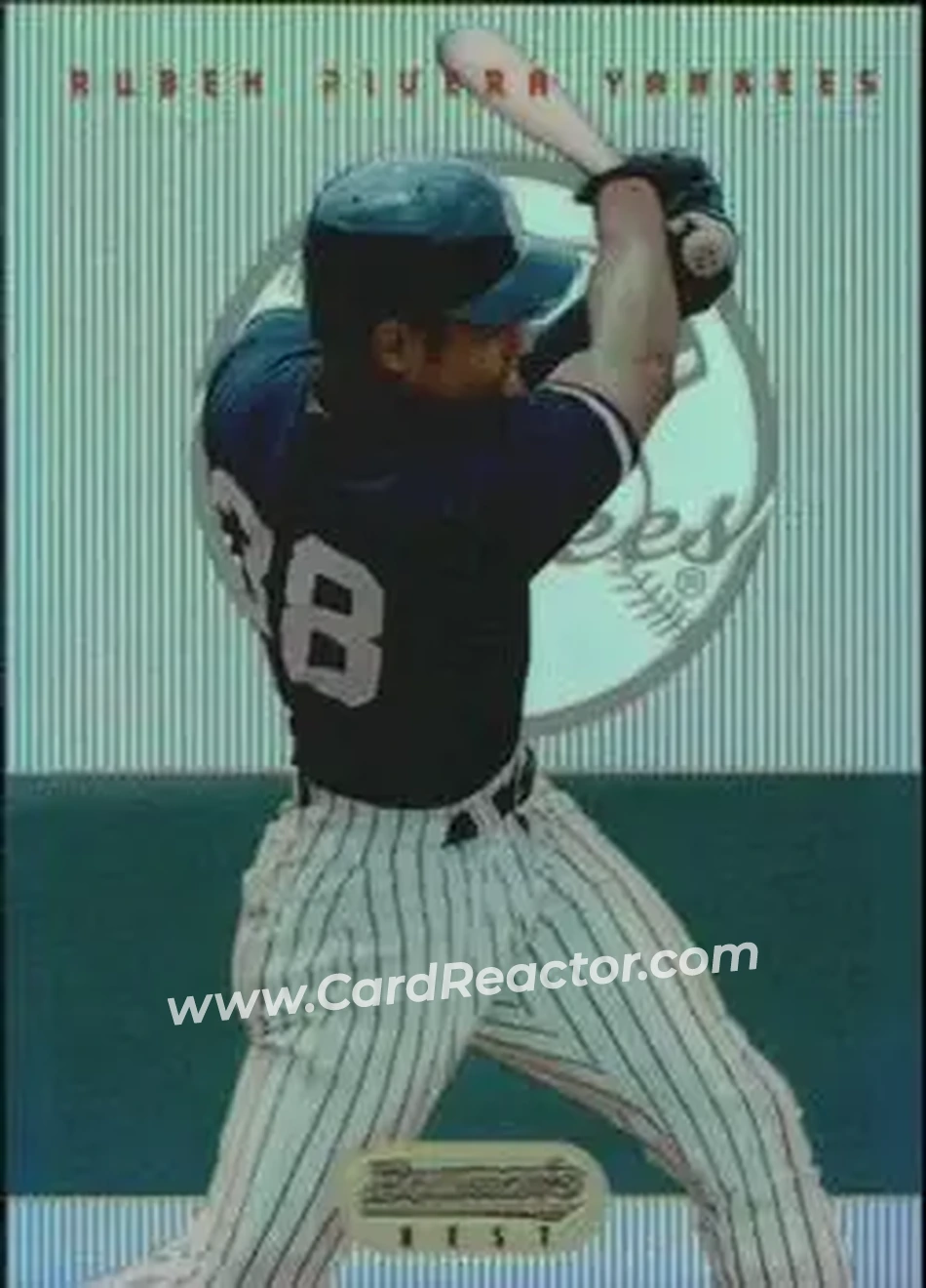 1995 Bowman's Best - Refractors #42 - Ruben Rivera - New York Yankees - Front