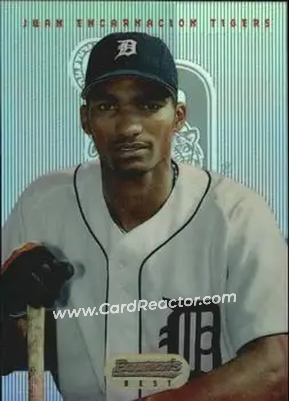 1995 Bowman's Best - Refractors #49 - Juan Encarnacion - Detroit Tigers - Front